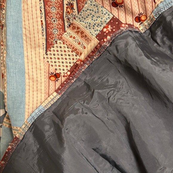 Ralph Lauren Patchwork Skirt Vintage RL County Authentic Dry Goods Collection. - Picture 4 of 4